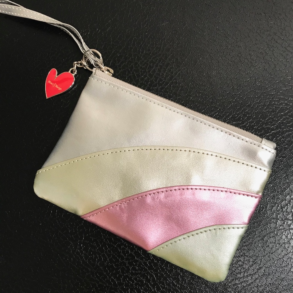 NEW Mimi & Marge Card Holder / Makeup pouch Wristlet